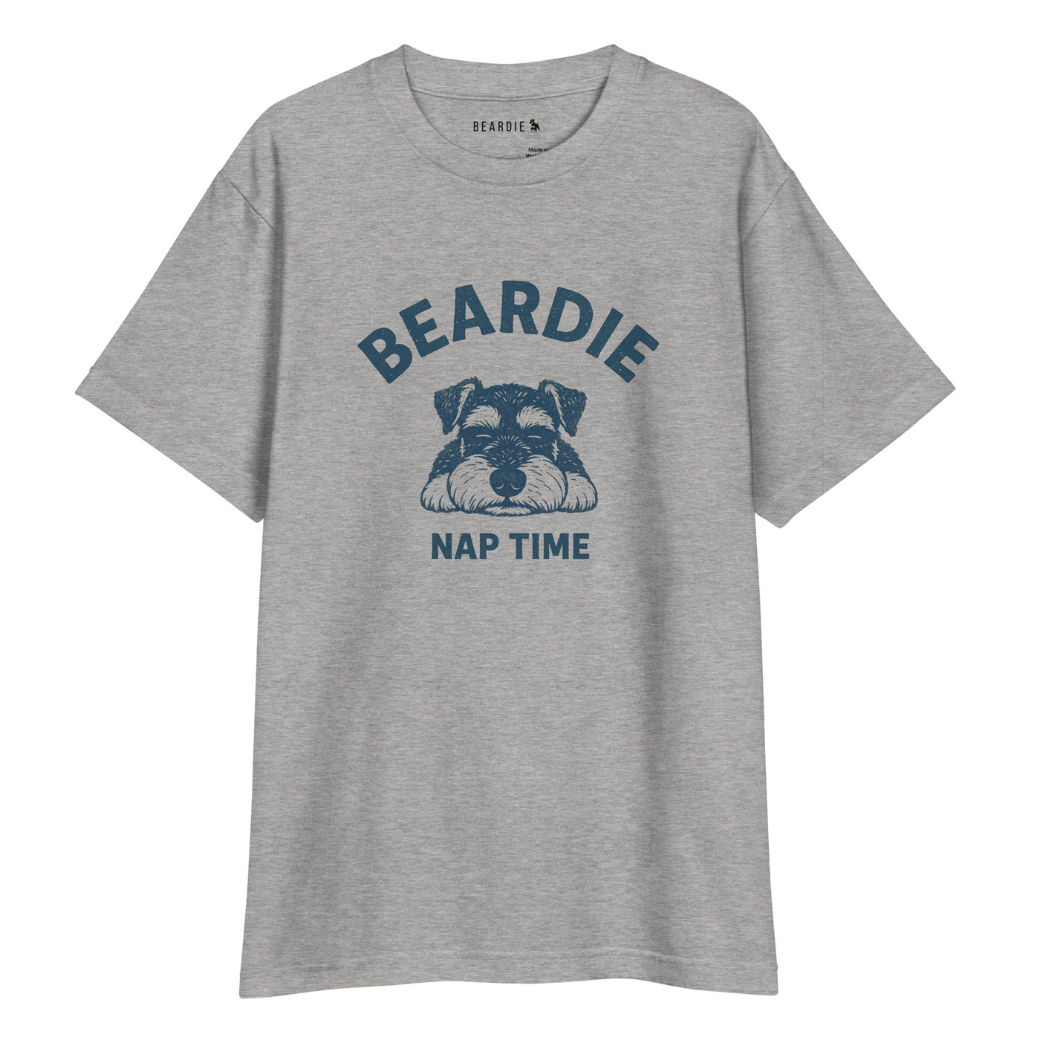 お昼寝シュナウザーTee