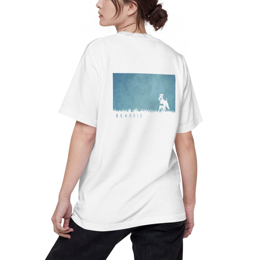 青の草原 - シュナウザーTee