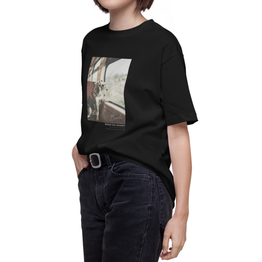 ゆれる景色と - シュナウザーTee