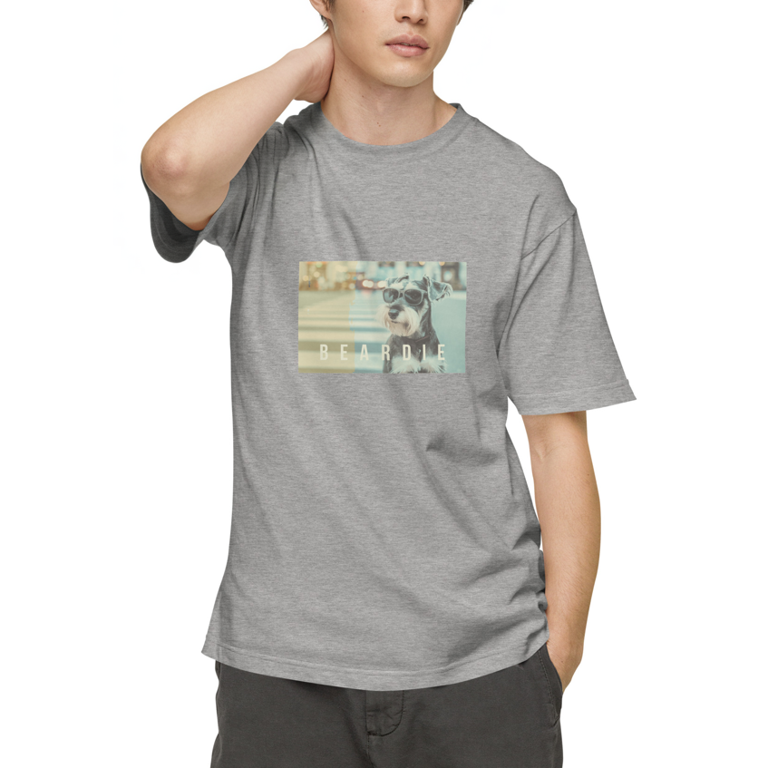 街に溶け込む - シュナウザーTee