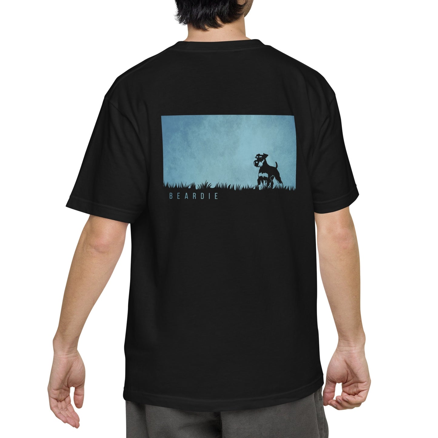 青の草原 - シュナウザーTee