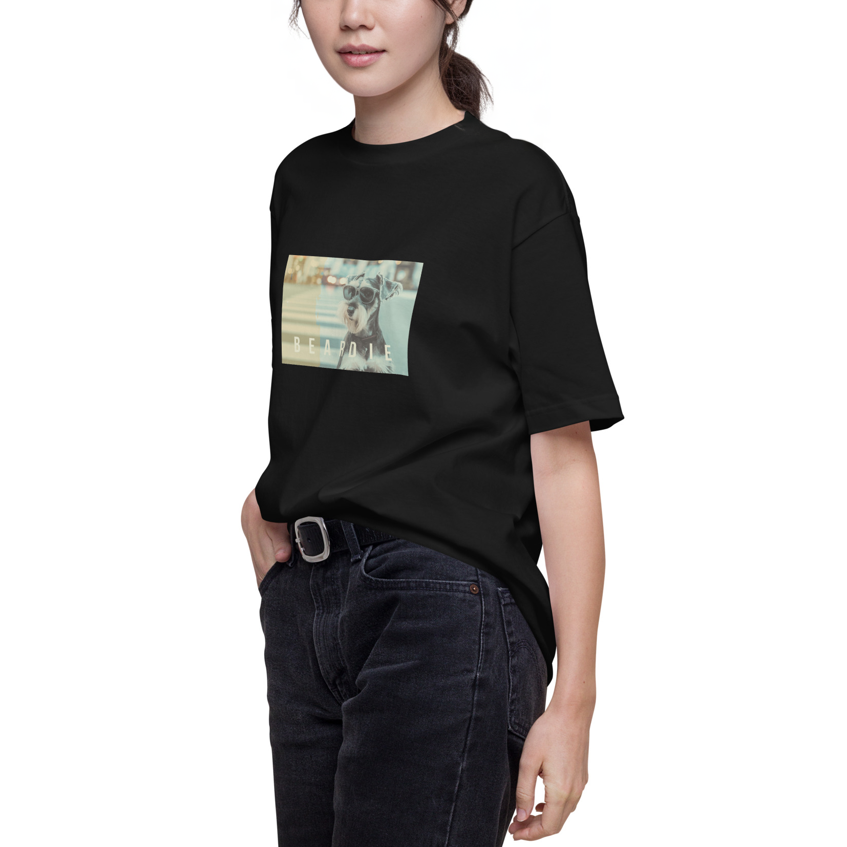 街に溶け込む - シュナウザーTee