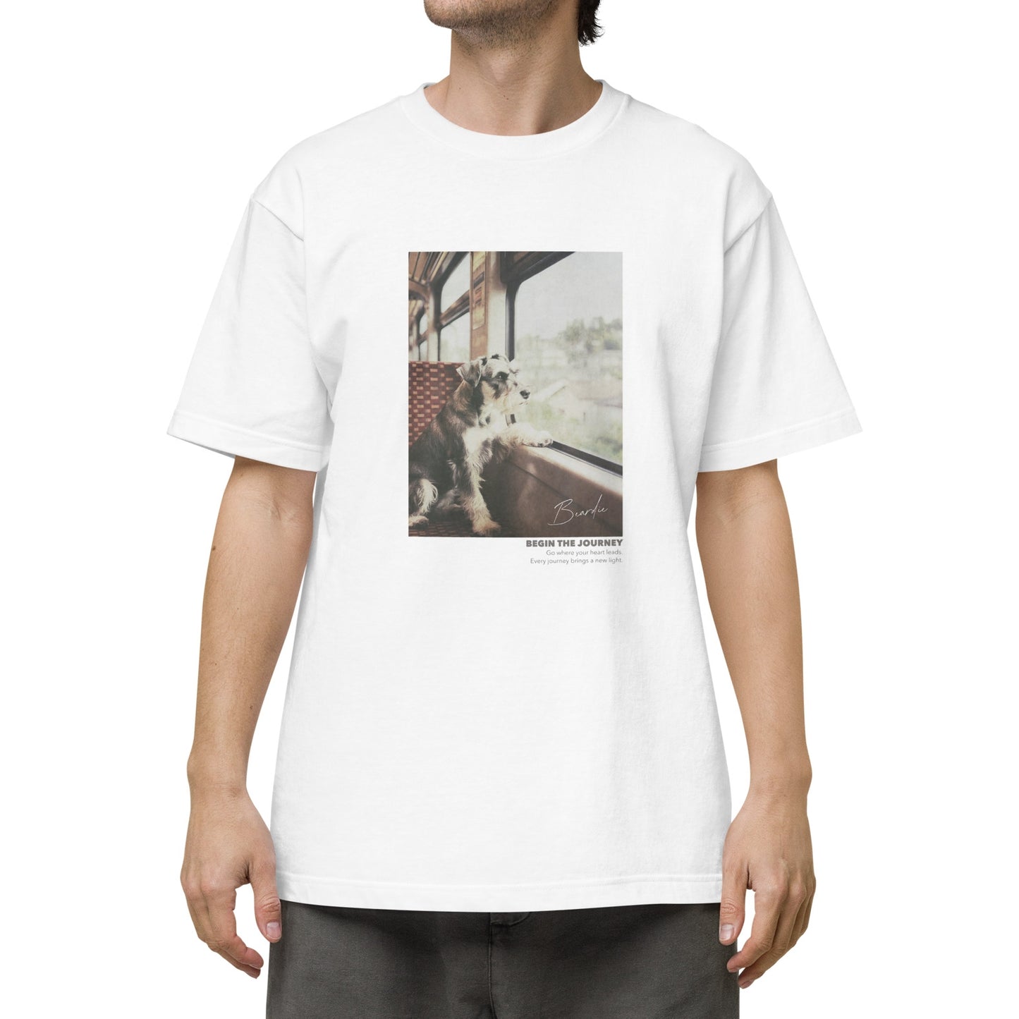 ゆれる景色と - シュナウザーTee