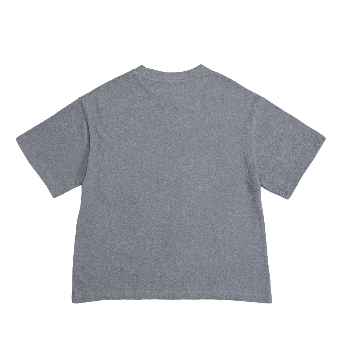 シュナウザーロゴ刺繍パイルTシャツ fog-blue image