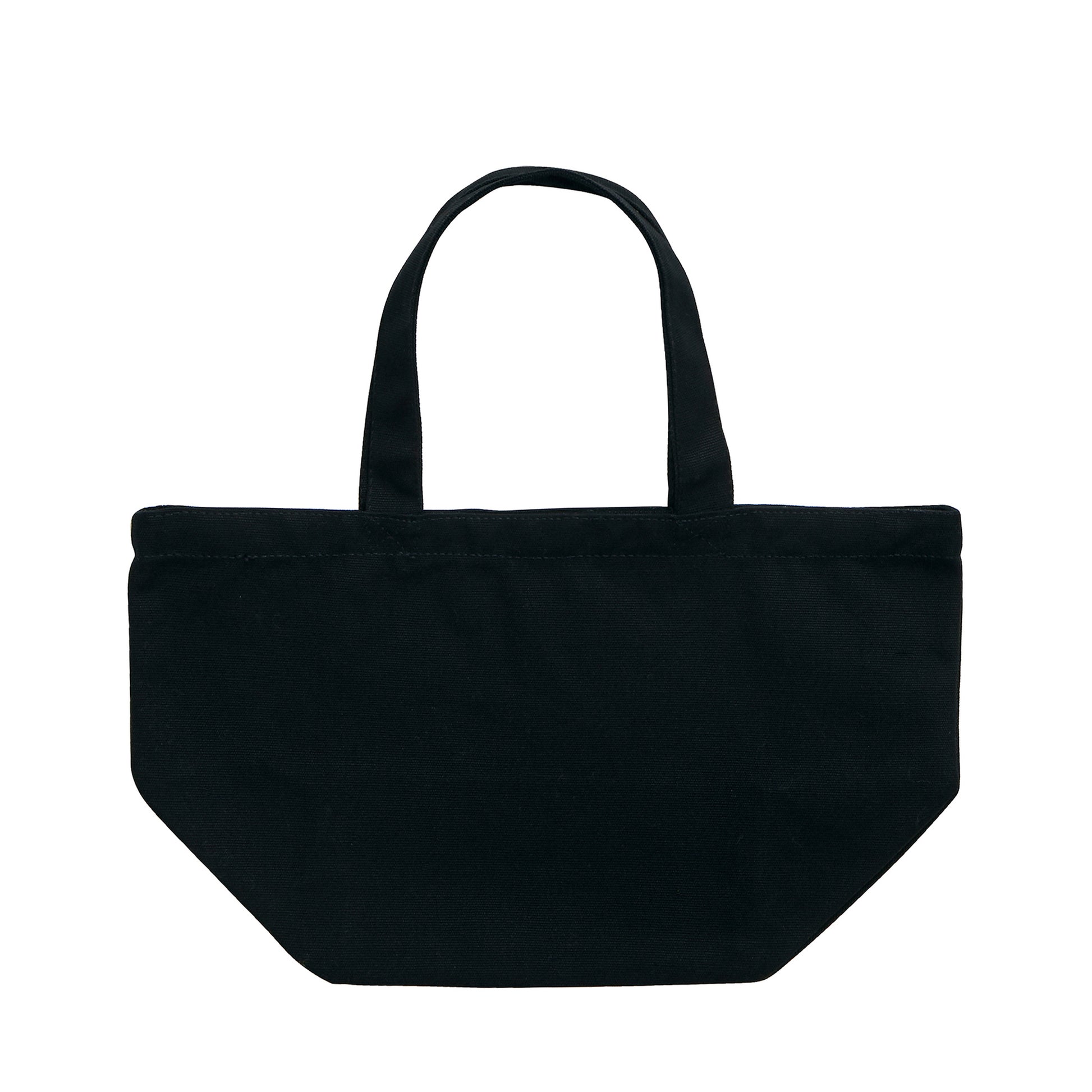 シュナウザーロゴ刺繍ミニトート(ネイビー×ホワイトロゴ) black image