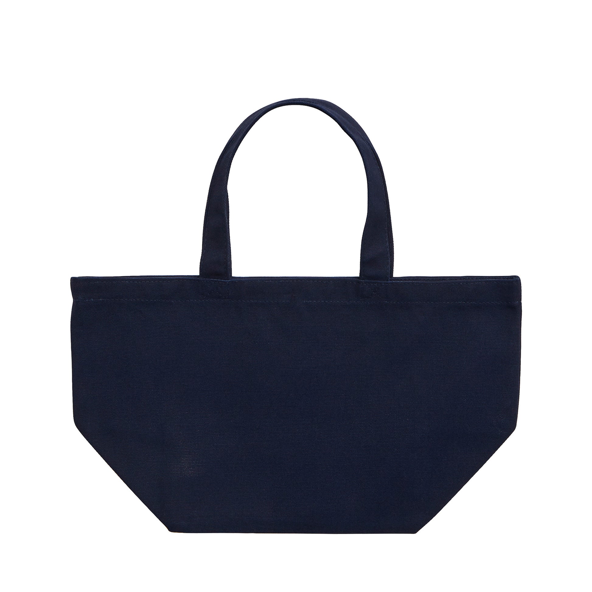 シュナウザーロゴ刺繍ミニトート(ネイビー×ホワイトロゴ) navy image