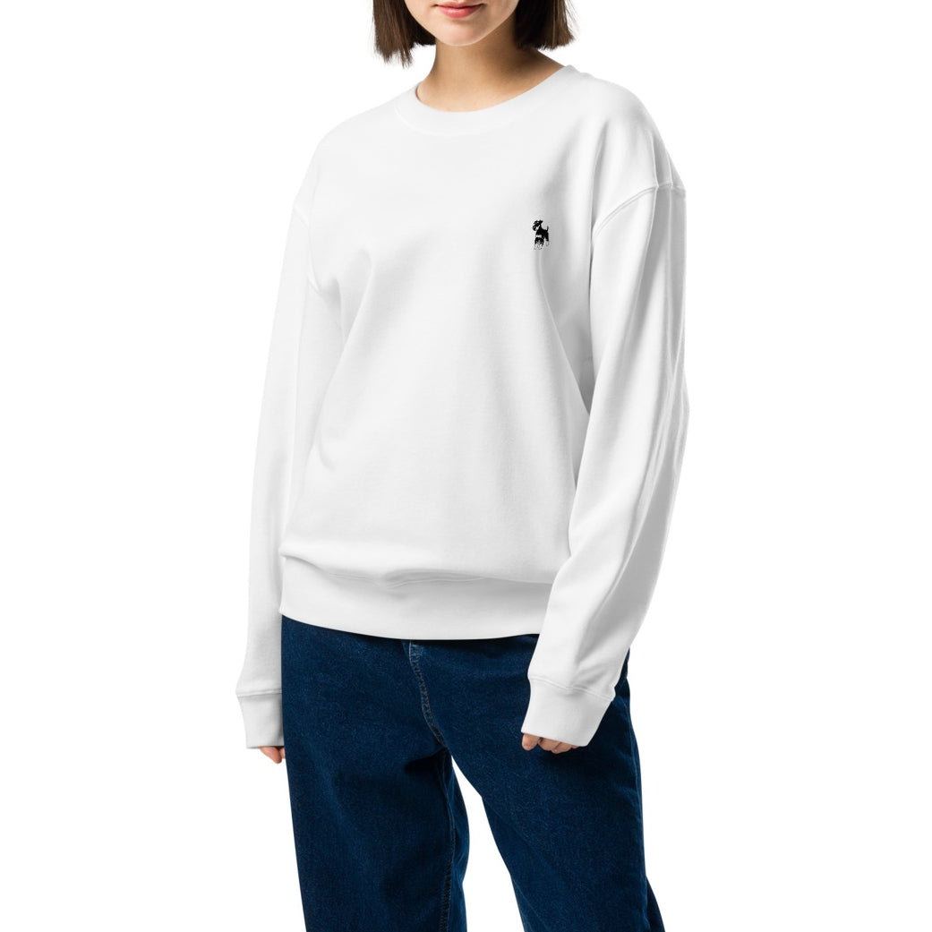 シュナウザーTOKYO散歩 バックプリントスウェット