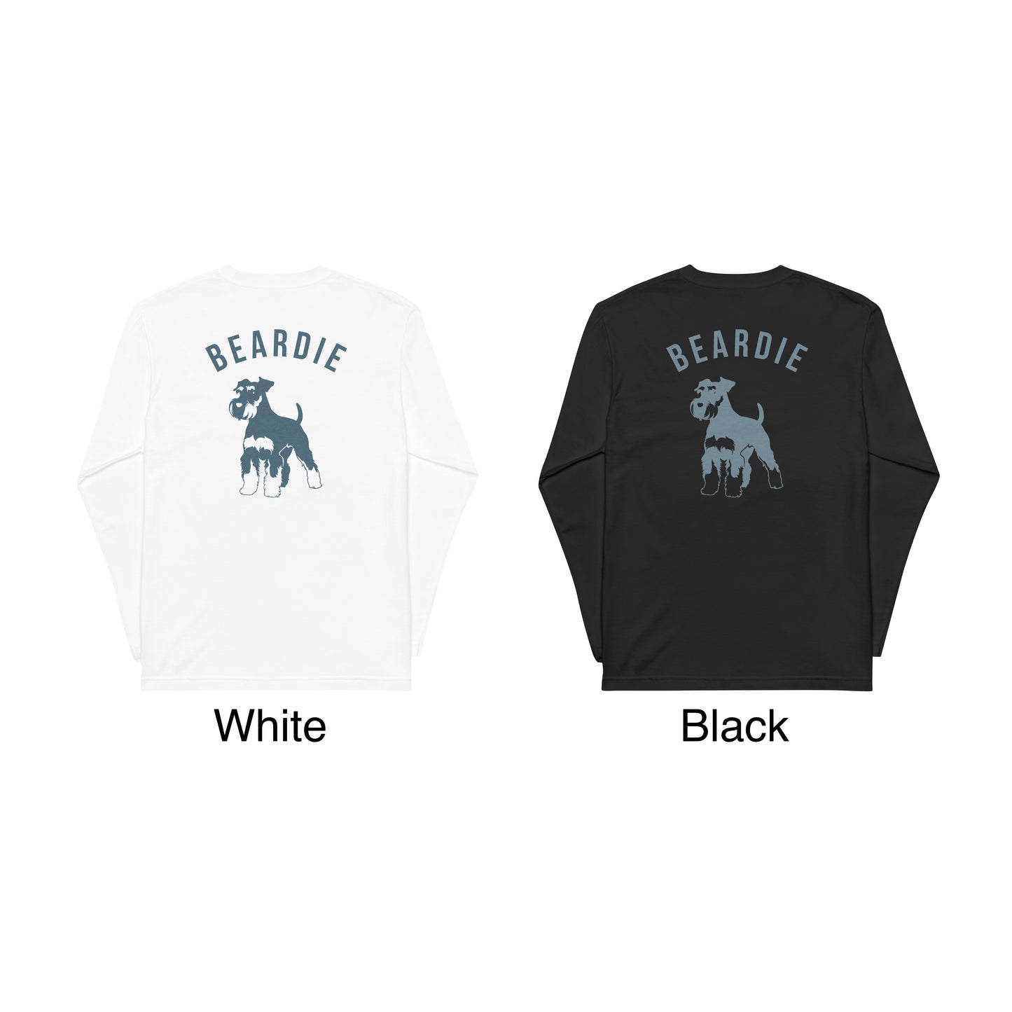 シュナウザーバックロゴデザインロングTee