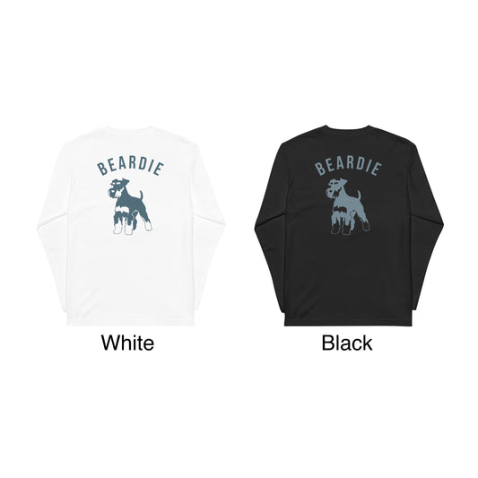 シュナウザーバックロゴデザインロングTee