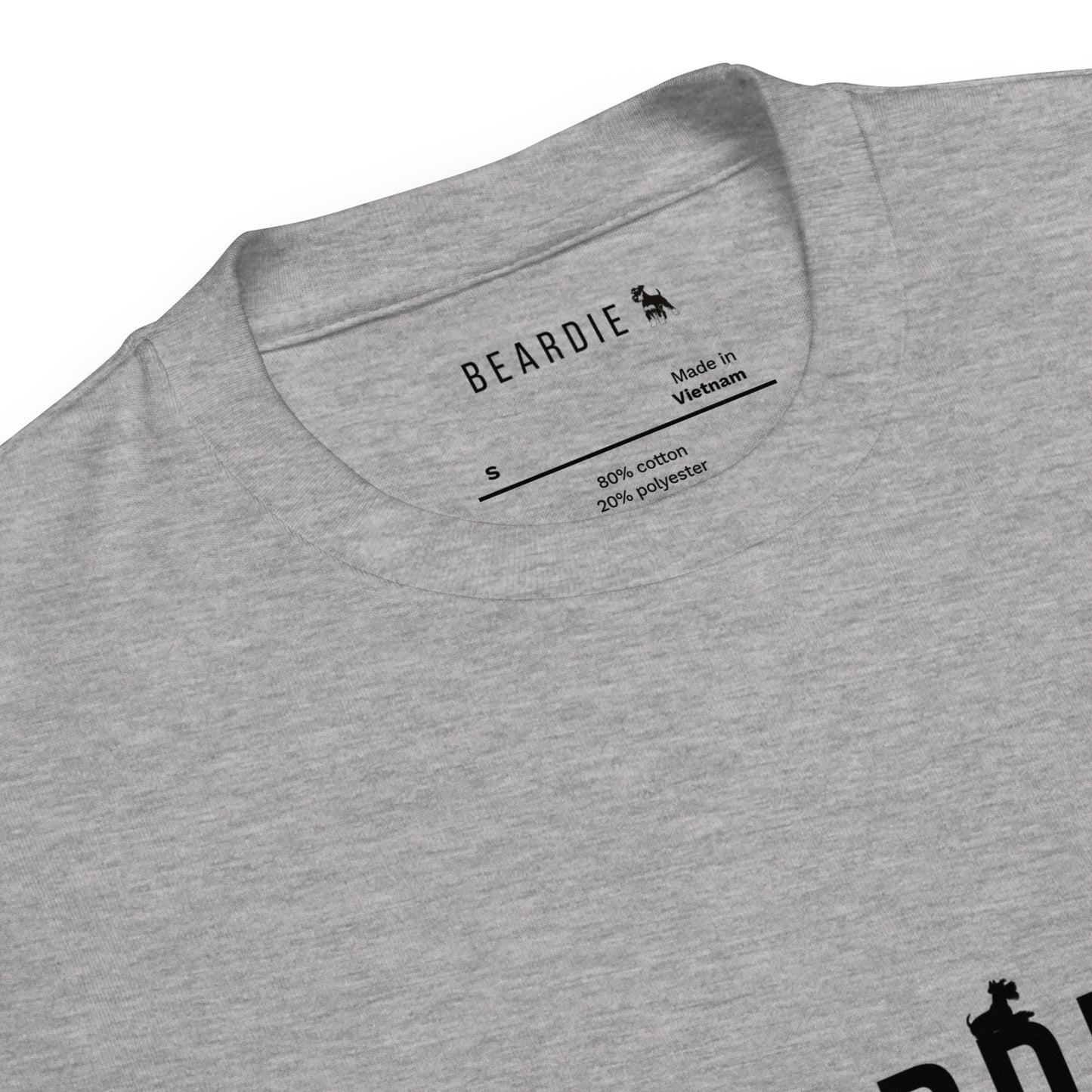 シュナウザーシルエットアートロゴ ロングTee