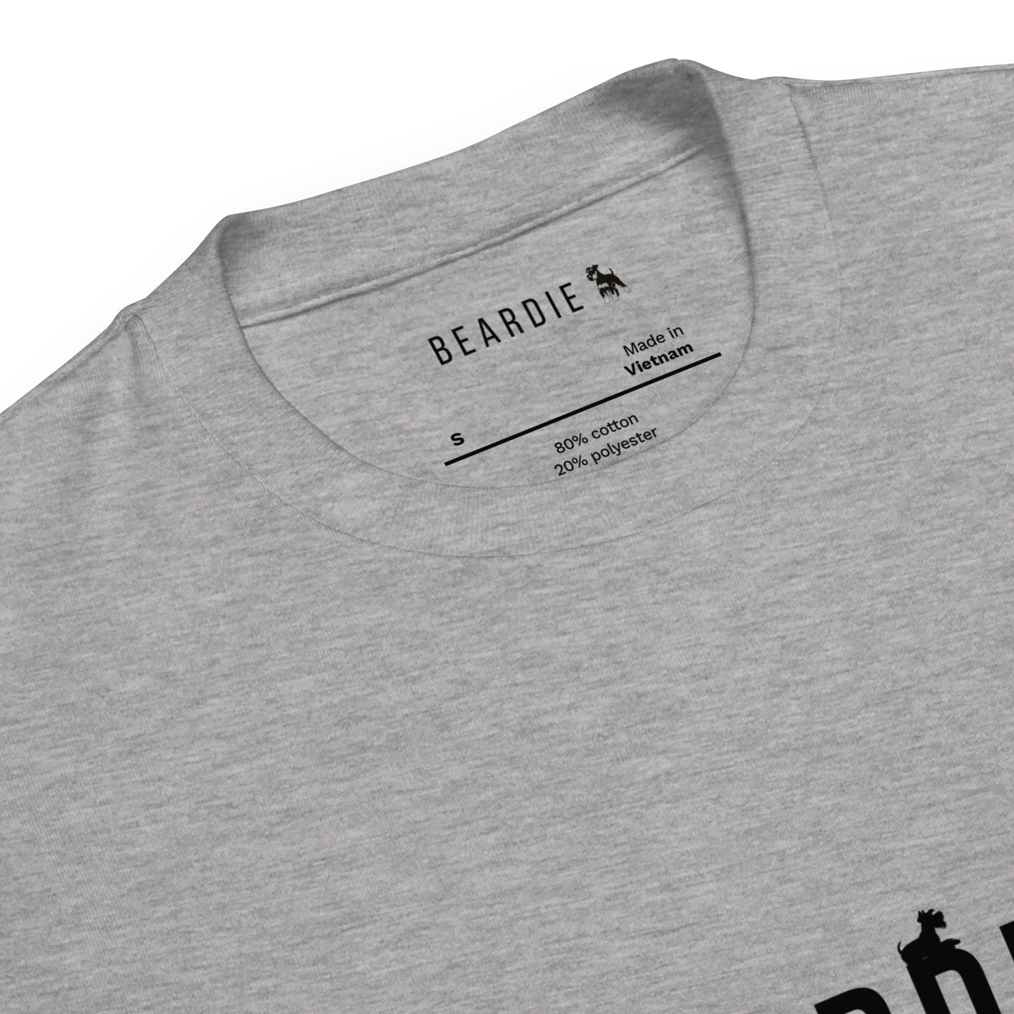 シュナウザーシルエットアートロゴ Tee