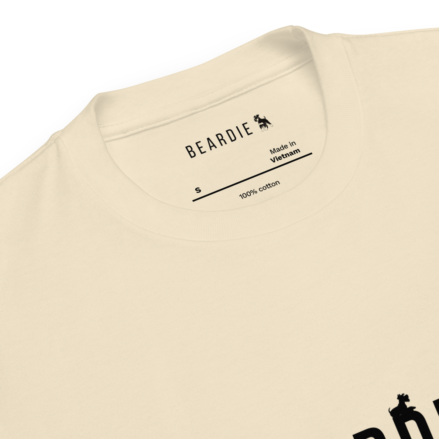 シュナウザーシルエットアートロゴ Tee