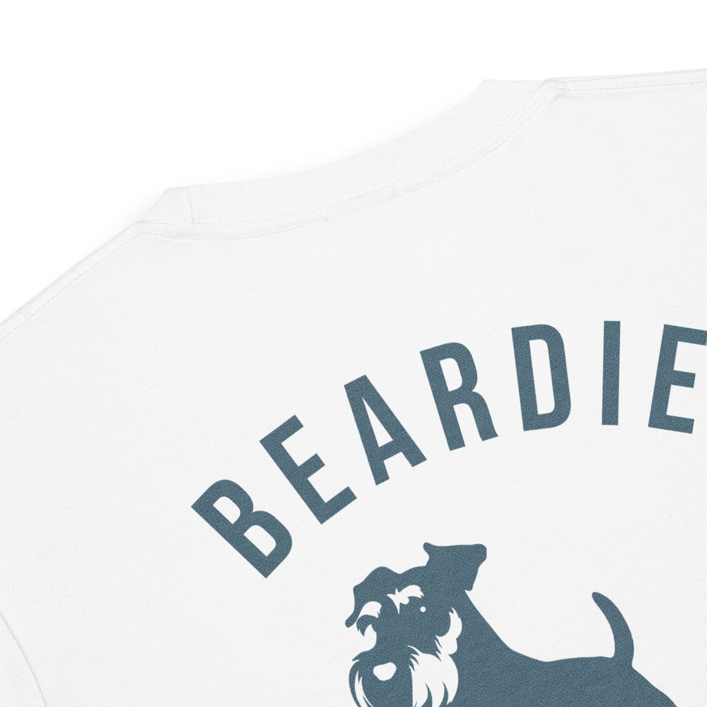 シュナウザーバックロゴデザインTee