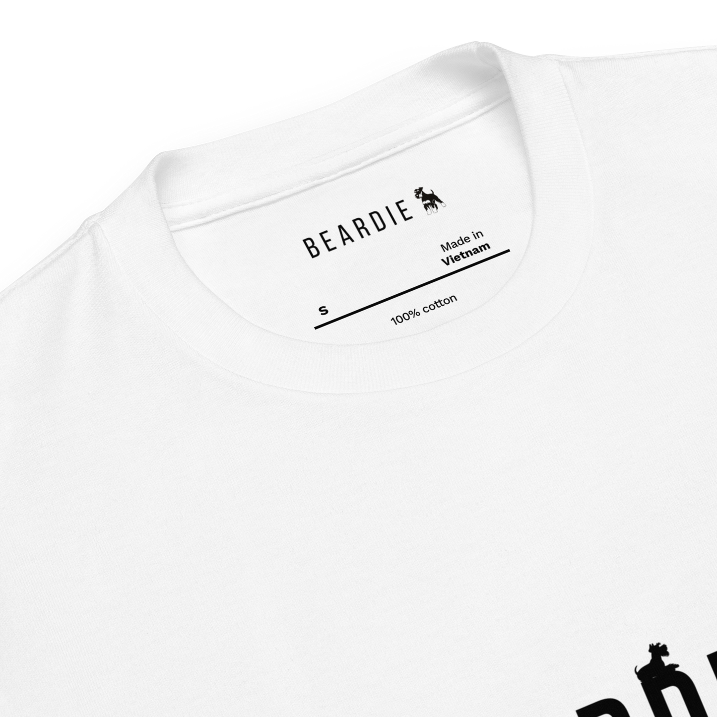 シュナウザーシルエットアートロゴ Tee