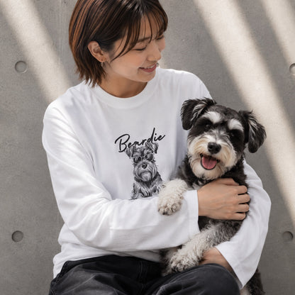 ワイルドシュナウザー ロングTee