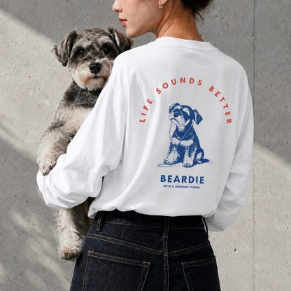 毎日にメロディを - シュナウザーロングTee