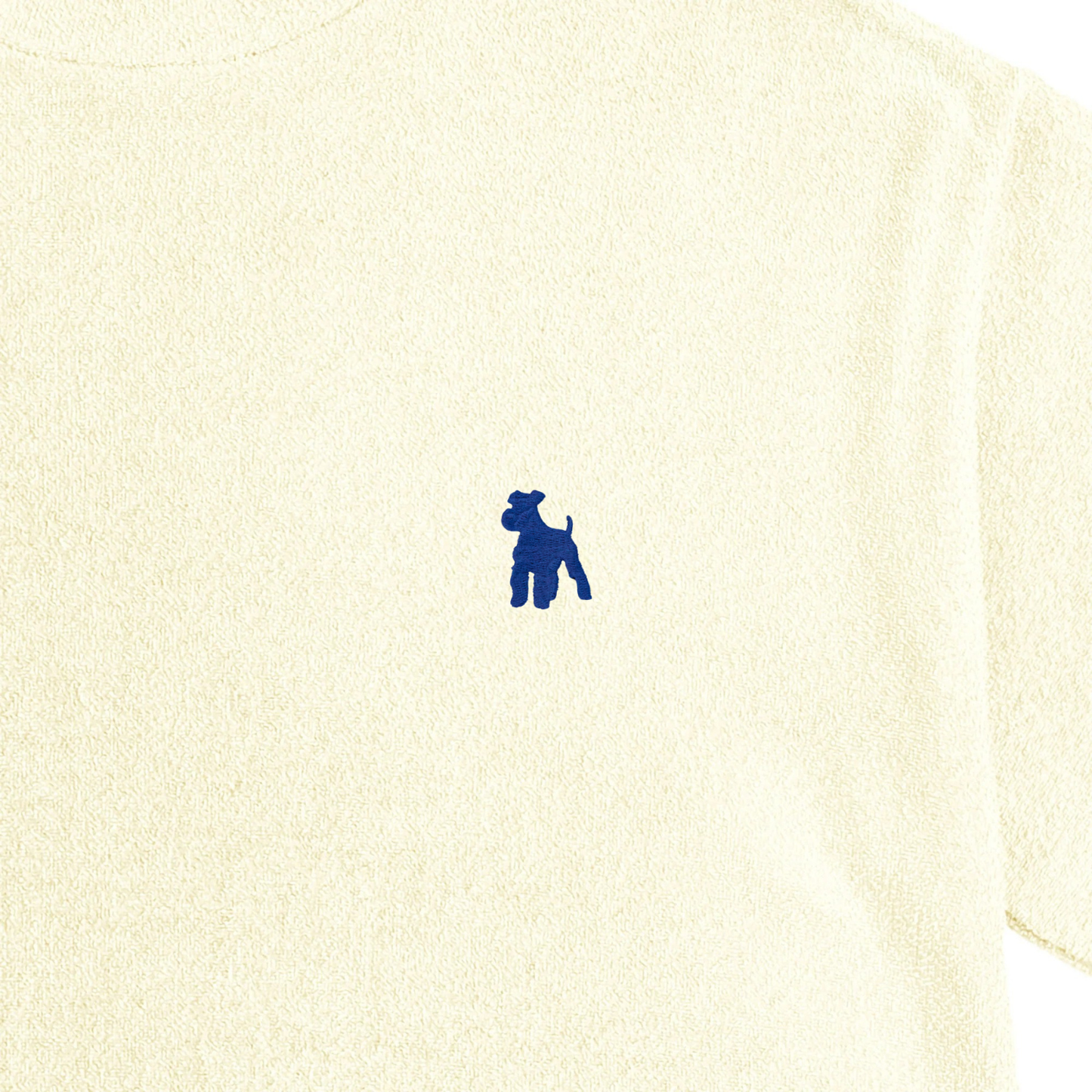 シュナウザーロゴ刺繍パイルTシャツ