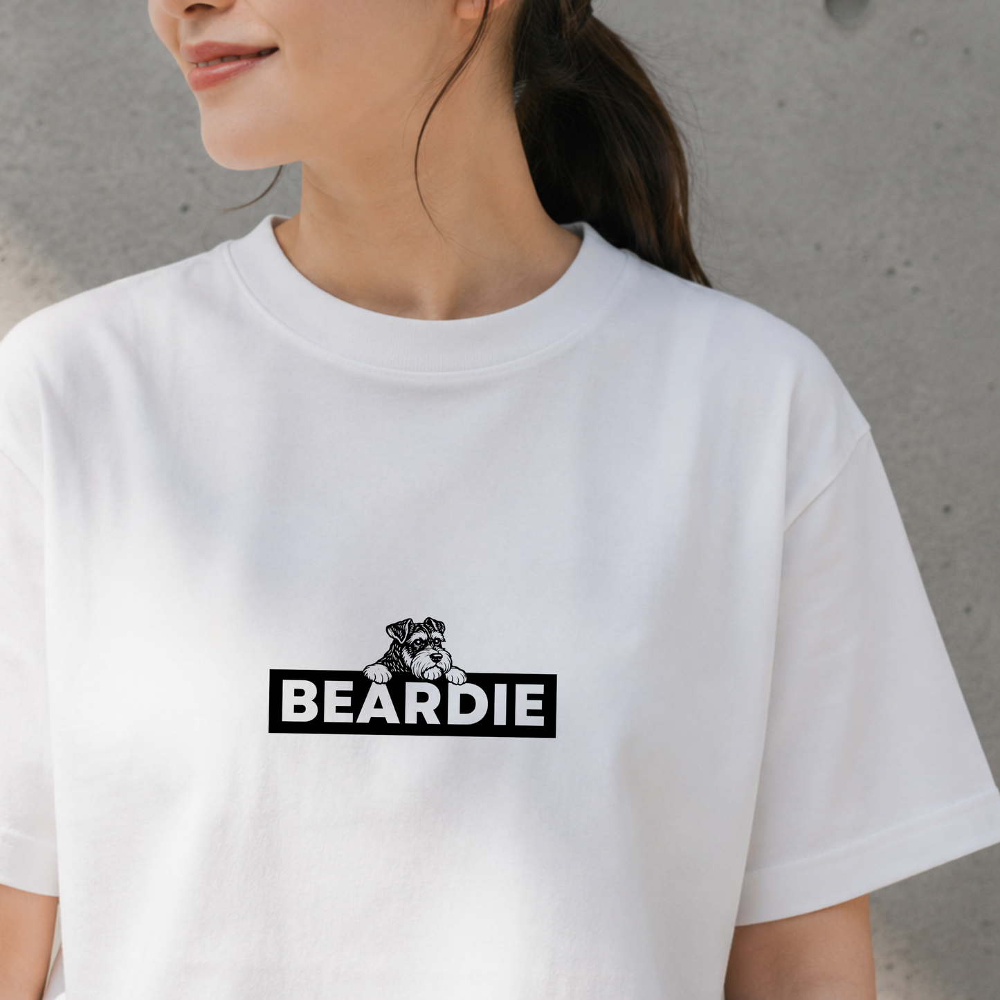 ボックスロゴシュナウザーTee