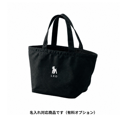 シュナウザーロゴ刺繍ミニトート