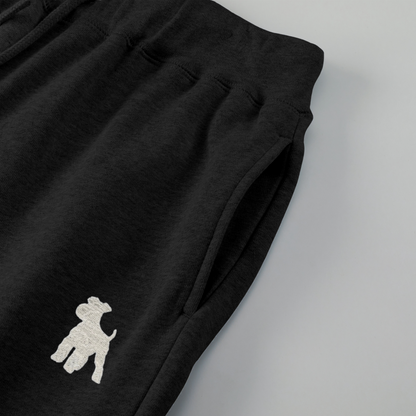 シュナウザーポイントロゴ刺繍スウェットパンツ