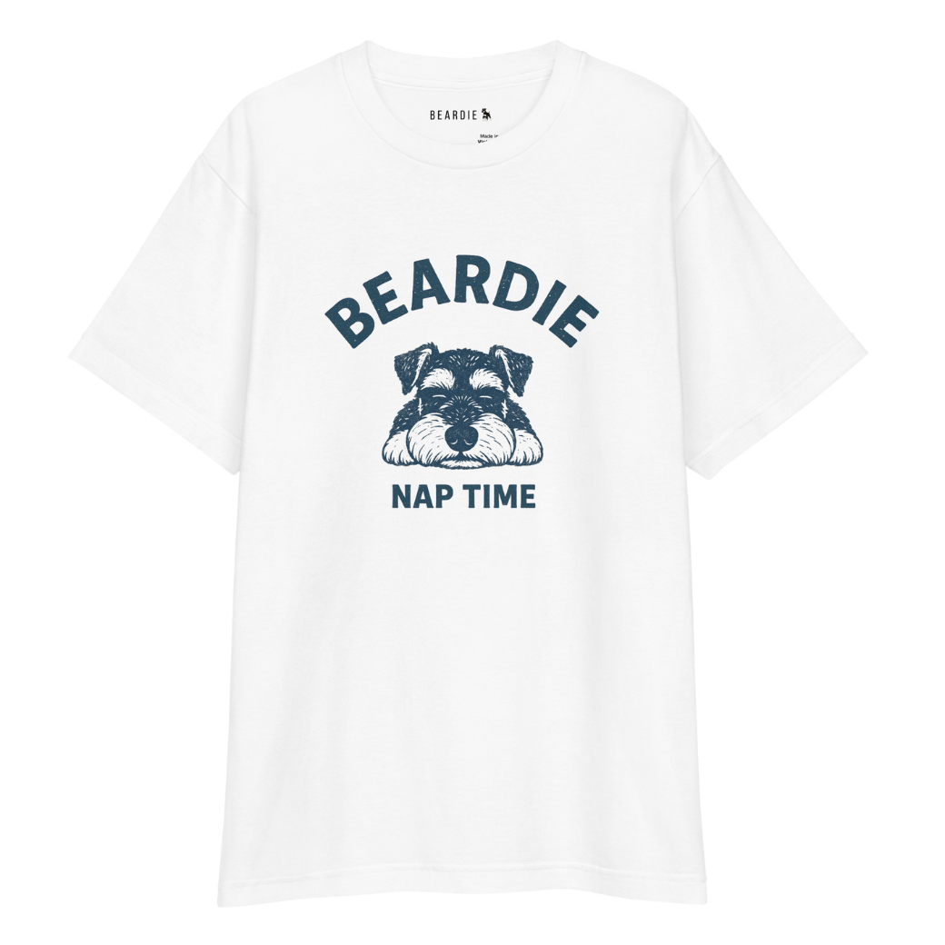 お昼寝シュナウザーTee