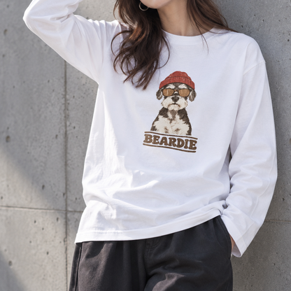 ビーニーシュナウザーロングTee