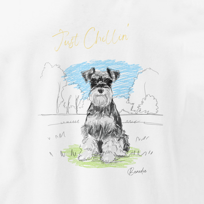 穏やかな休日 - シュナウザーTee