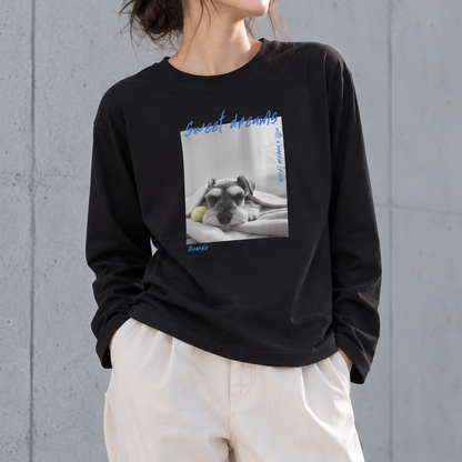 素敵な夢を - シュナウザーロングTee