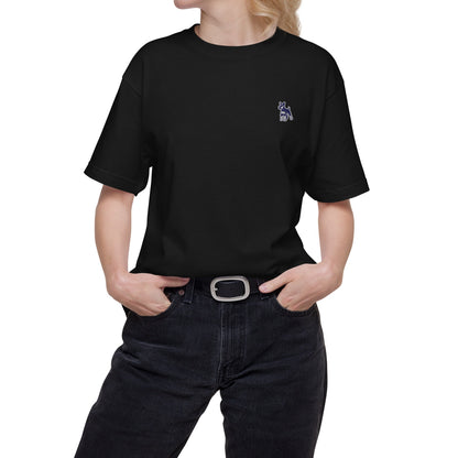 シュナウザーポイントロゴ刺繍Tee（立ち耳ver）
