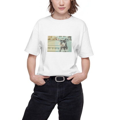 街に溶け込む - シュナウザーTee