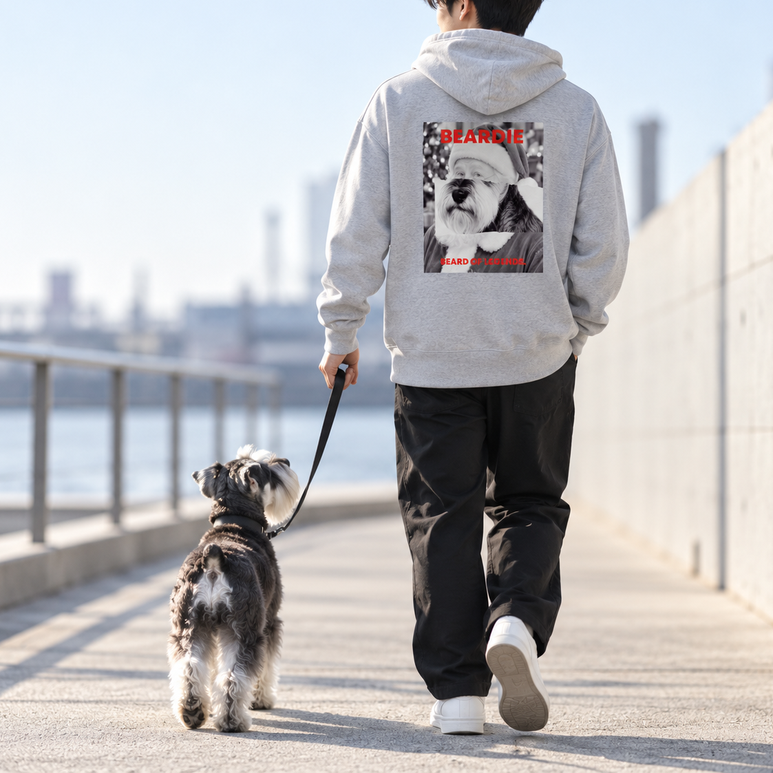 伝説のひげ_シュナウザーパーカー