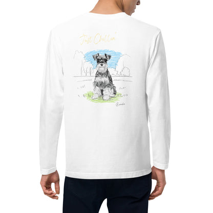穏やかな休日 - シュナウザーロングTee