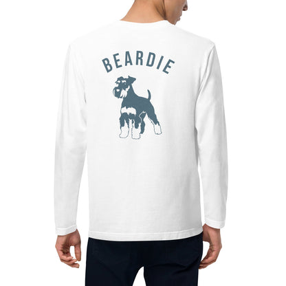 シュナウザーバックロゴデザインロングTee