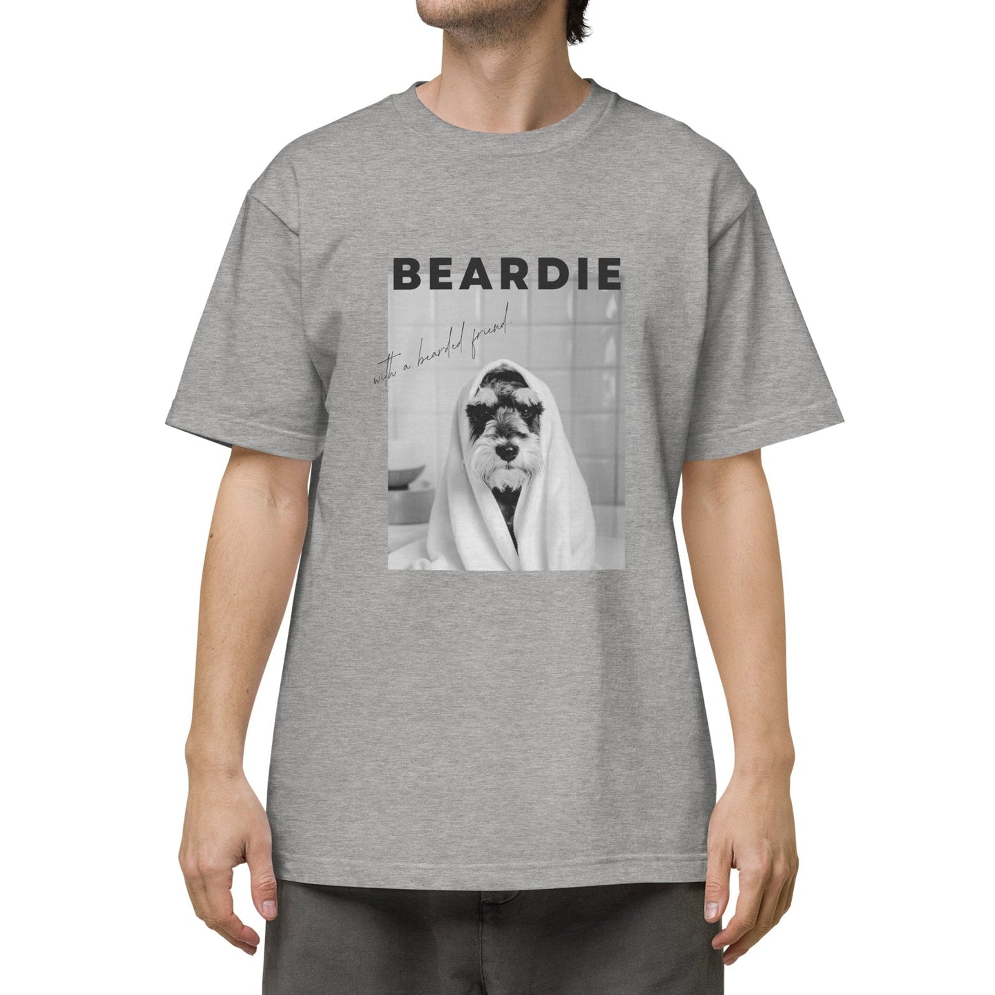 バスタオルの住人_シュナウザーTee