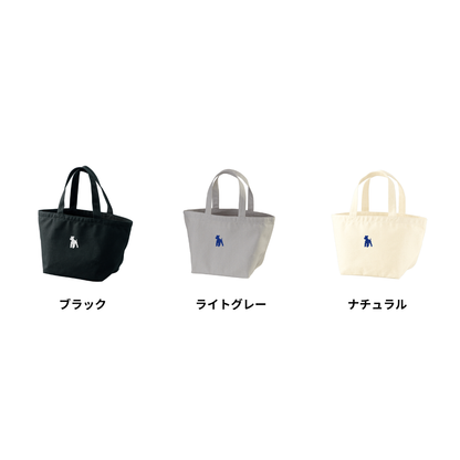 シュナウザーロゴ刺繍ミニトート