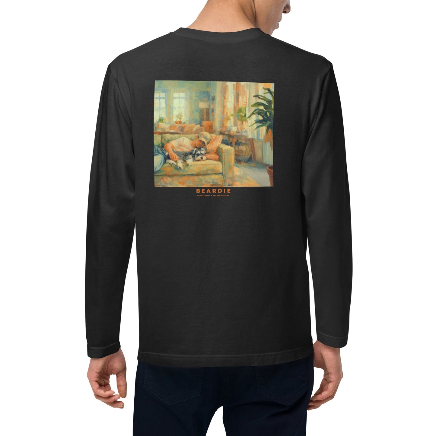 やわらかな時間_シュナウザーロングTee