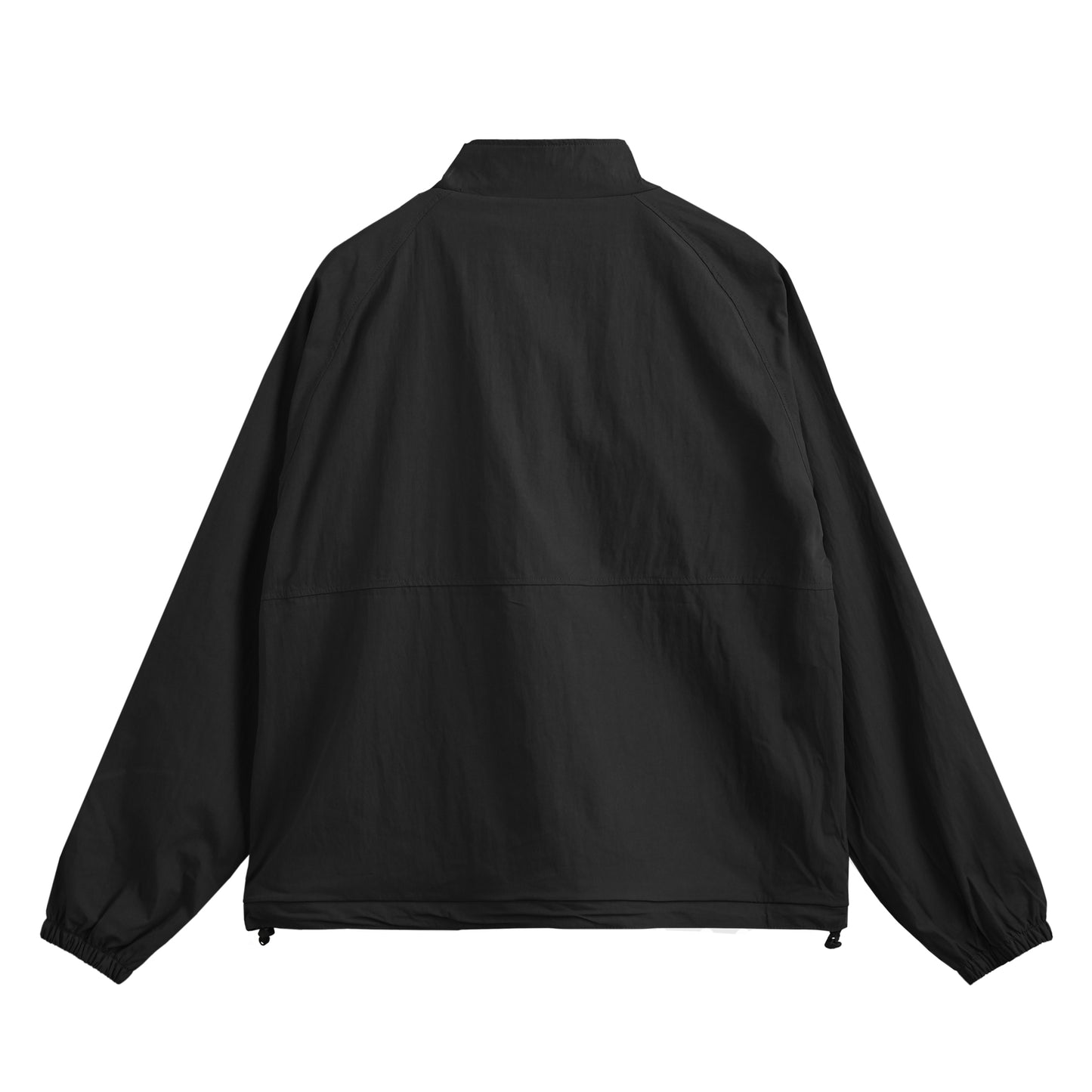 シュナウザーロゴ刺繍トラックジャケット black image