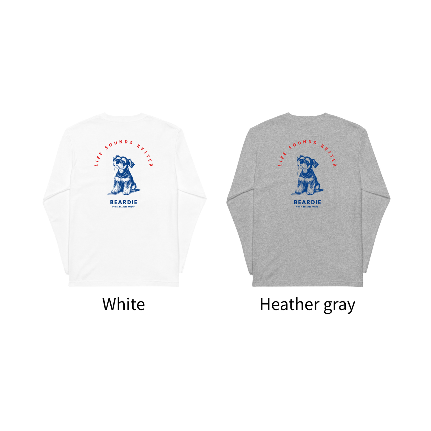 毎日にメロディを - シュナウザーロングTee