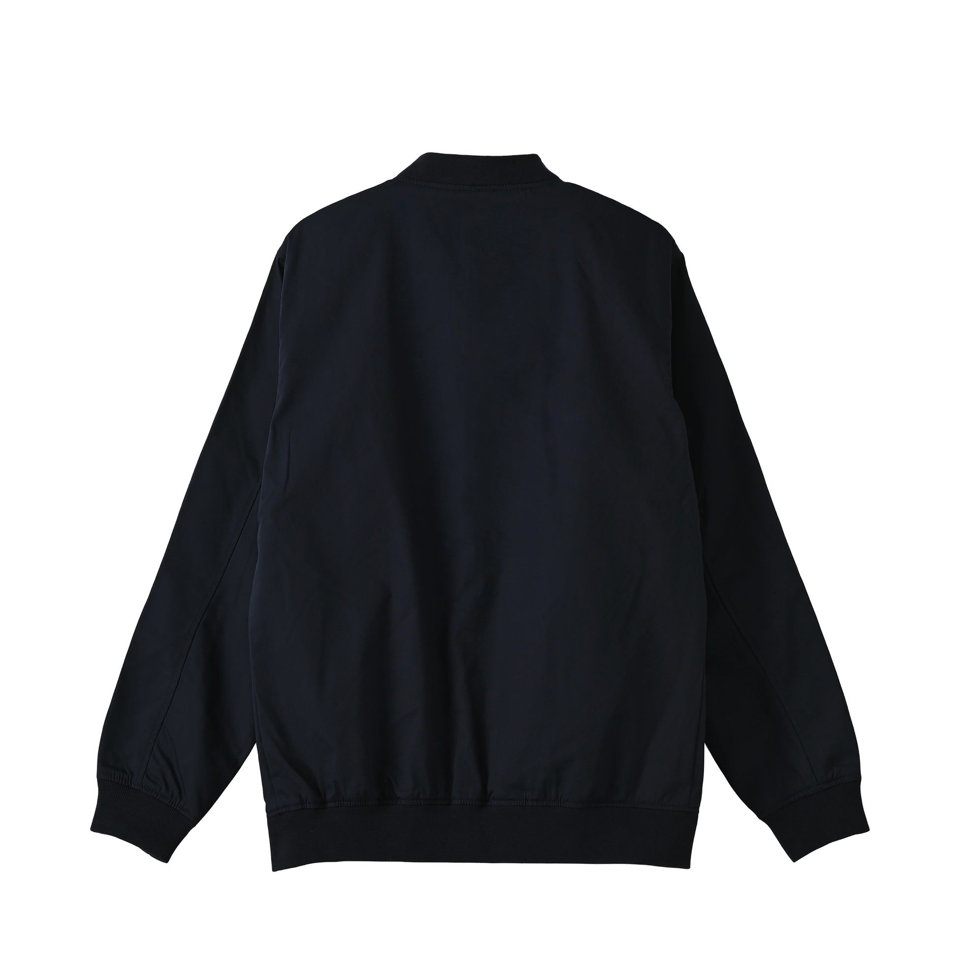 シュナウザーポイントロゴ刺繍スタジアムジャケット navy image