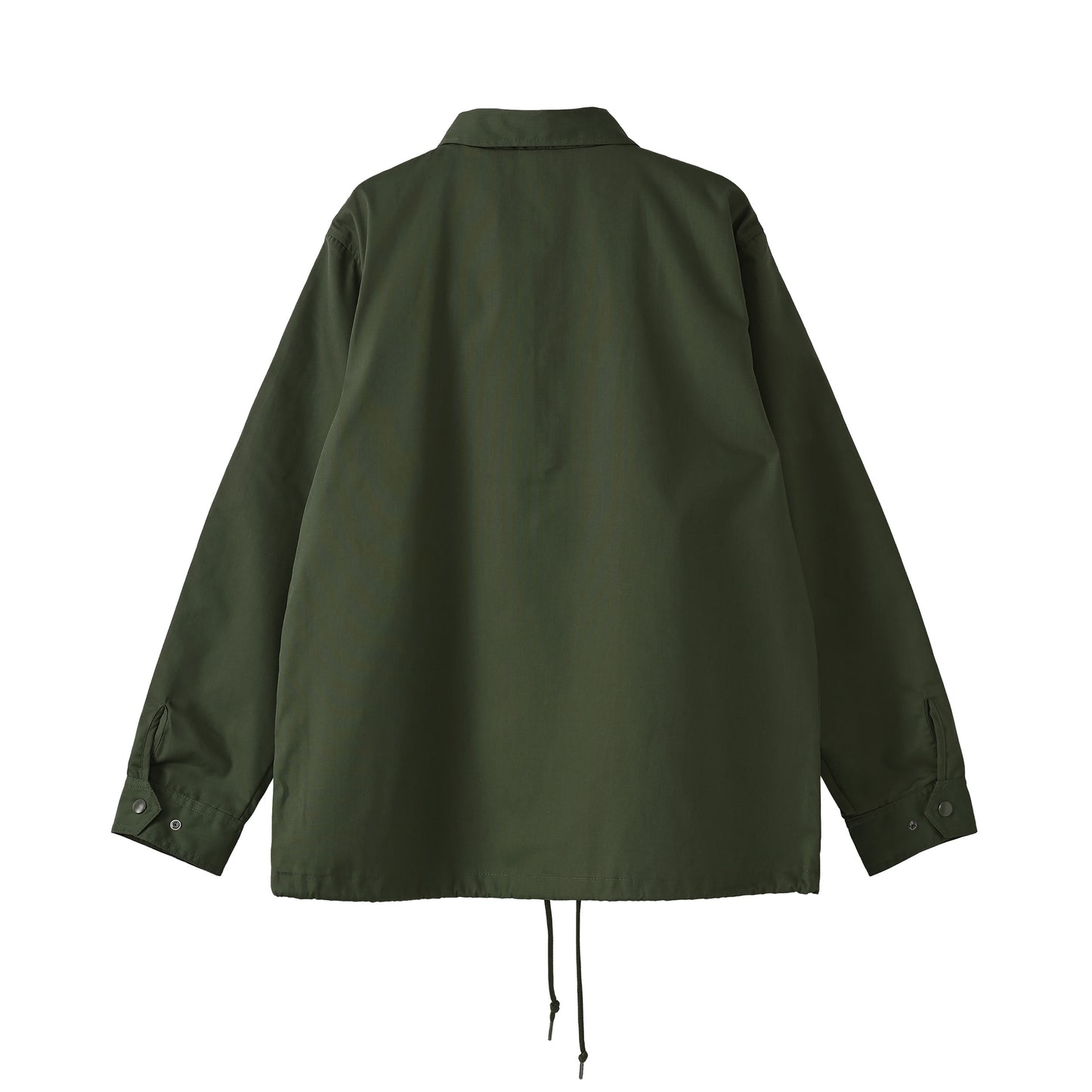 シュナウザーポイントロゴ刺繍コーチジャケット olive-drab image