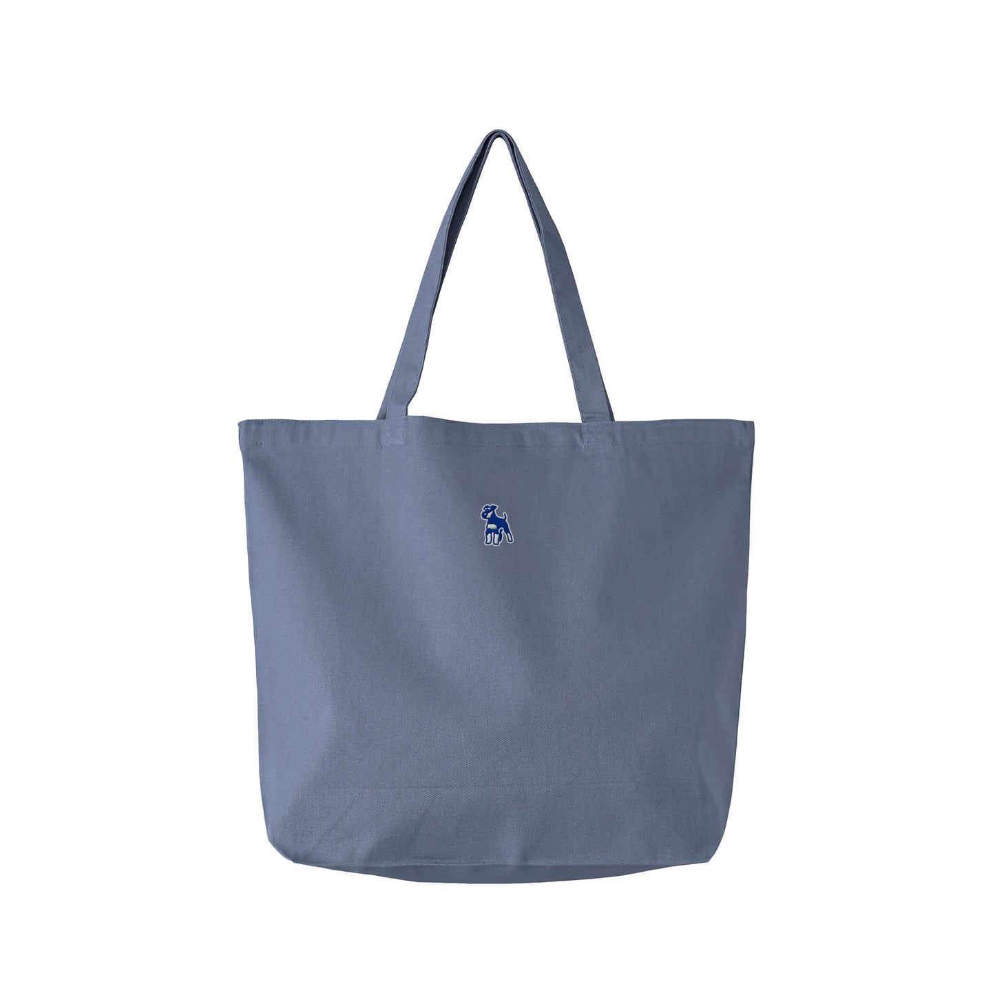 シュナウザーロゴ刺繍ベーシックトートバッグ blue image
