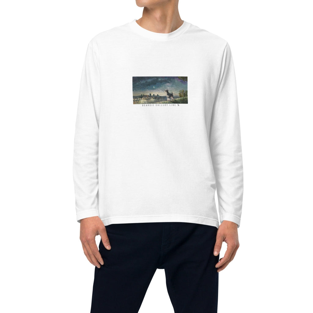 星降る夜に - シュナウザーロングTee