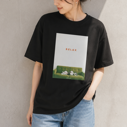 今日はOFF_シュナウザーTee