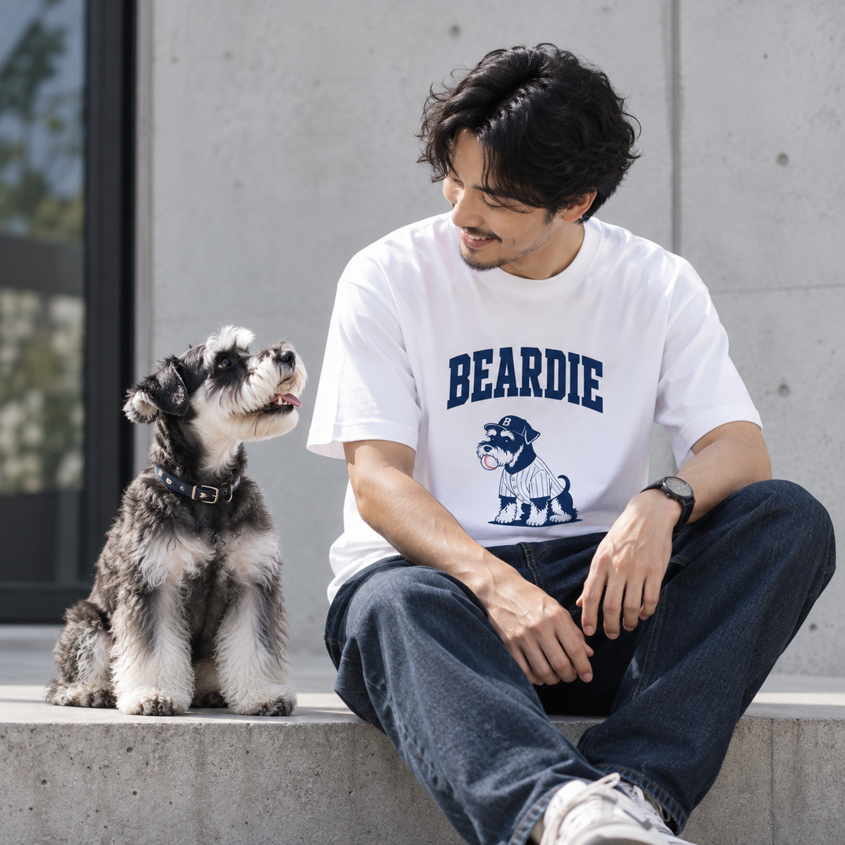 小さなチームメイト - シュナウザーTee