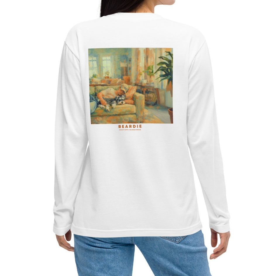 やわらかな時間_シュナウザーロングTee