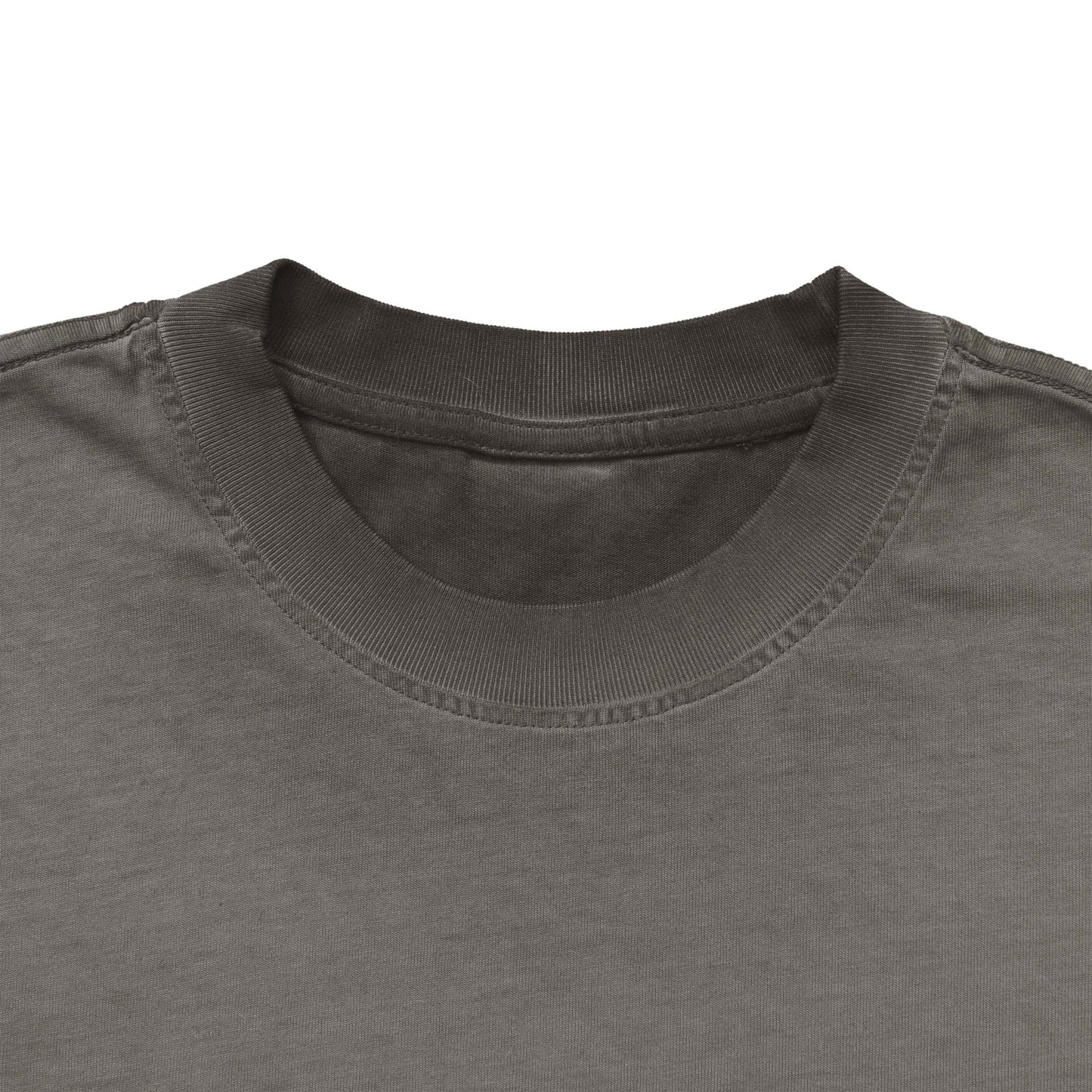 シュナウザーポイントロゴ刺繍ヴィンテージウォッシュTee gray image