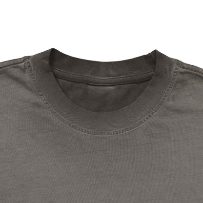 シュナウザーポイントロゴ刺繍ヴィンテージウォッシュTee gray image