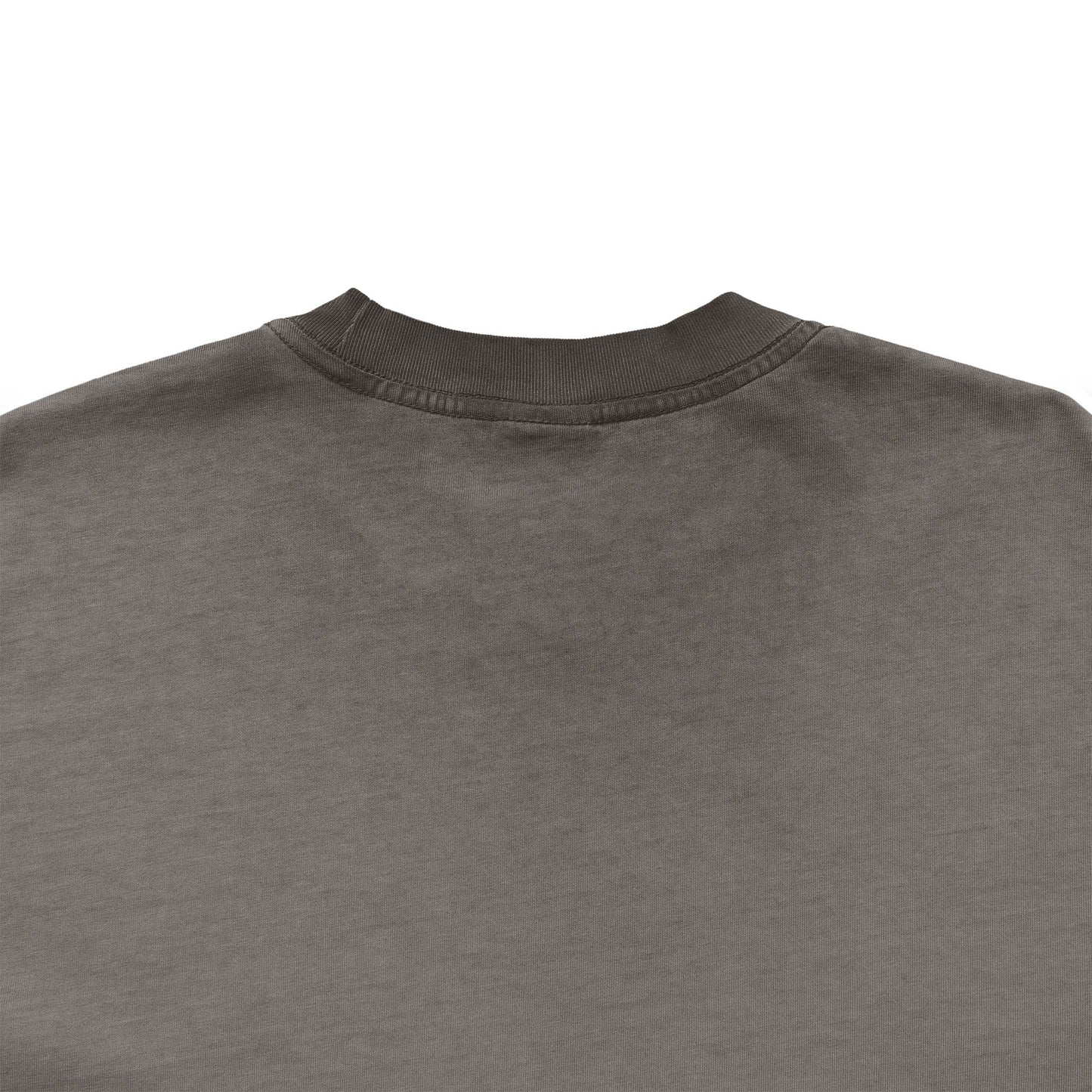 シュナウザーポイントロゴ刺繍ヴィンテージウォッシュTee gray image