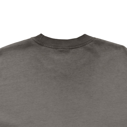 シュナウザーポイントロゴ刺繍ヴィンテージウォッシュTee gray image