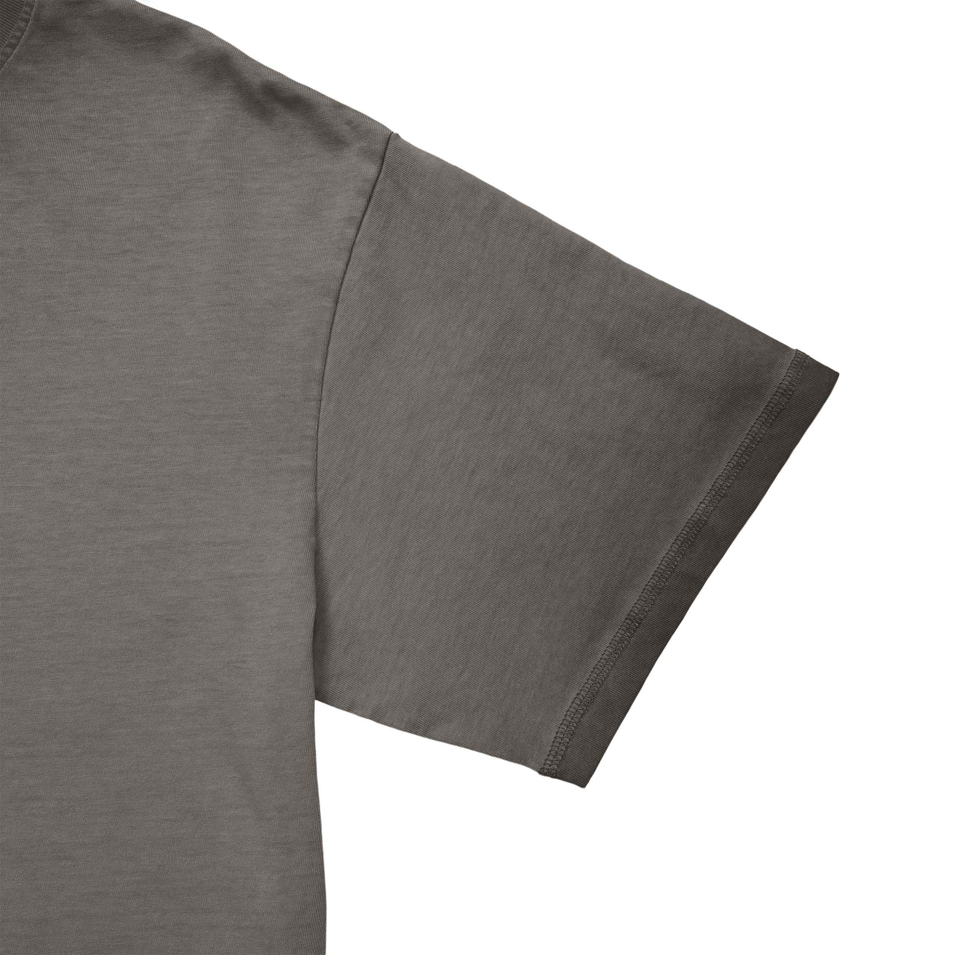シュナウザーポイントロゴ刺繍ヴィンテージウォッシュTee gray image